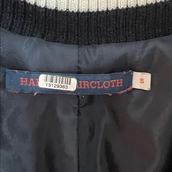 $575 HARVEY FAIRCLOTH Varsity Faux Fur Bomber Jacket S - Picture 8 of 14